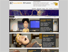 Tablet Screenshot of illusionstudioinc.com
